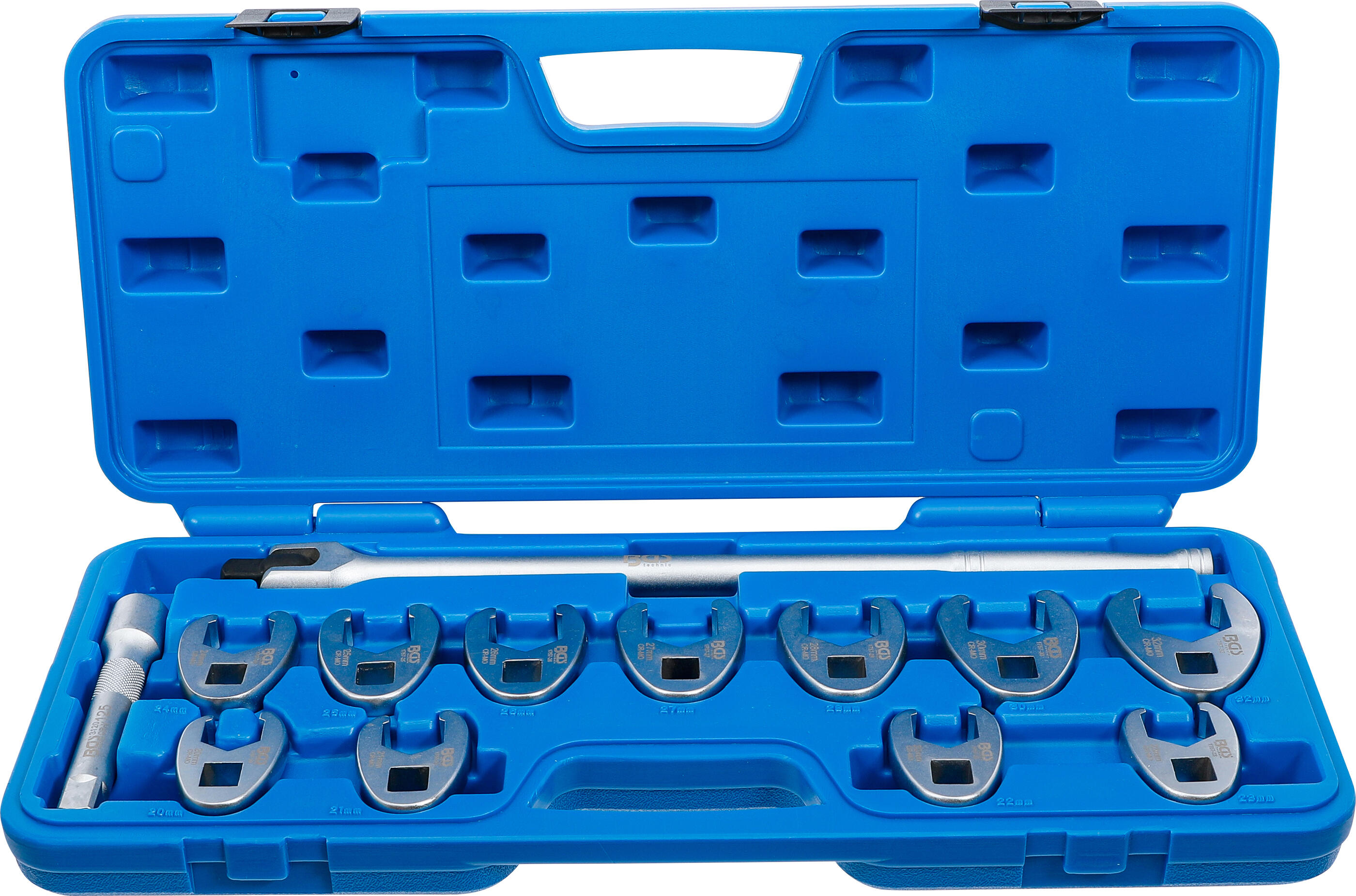 Klíče ploché otevřené 1/2", 13ks - BGS