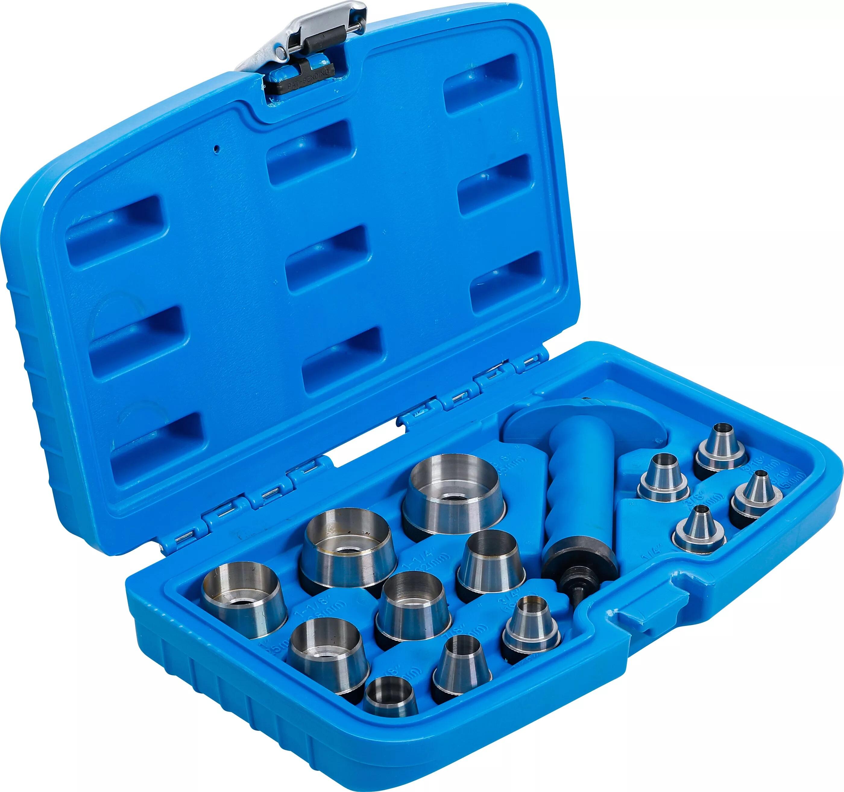 BGS technic Děrovače 5,0 - 35,0 mm, sada 14 dílů, v PVC kazetě - BGS 566 (obrázek 9)