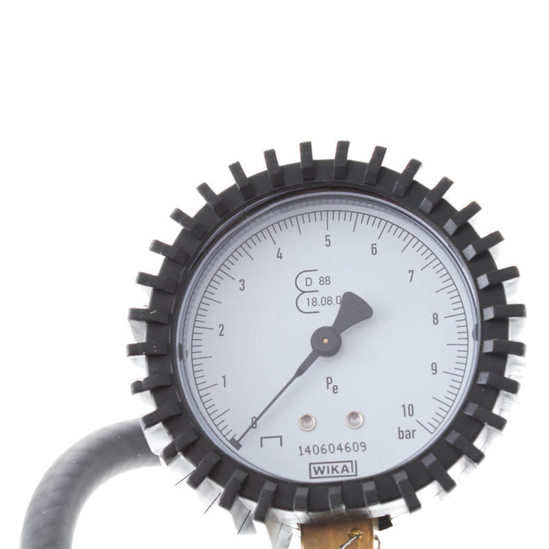 Ferdus Pneuhustič s certifikátem 0-10 bar, manometr 63 mm, hadice 30 cm, cejchovaný - OMG73 (obrázek 8)