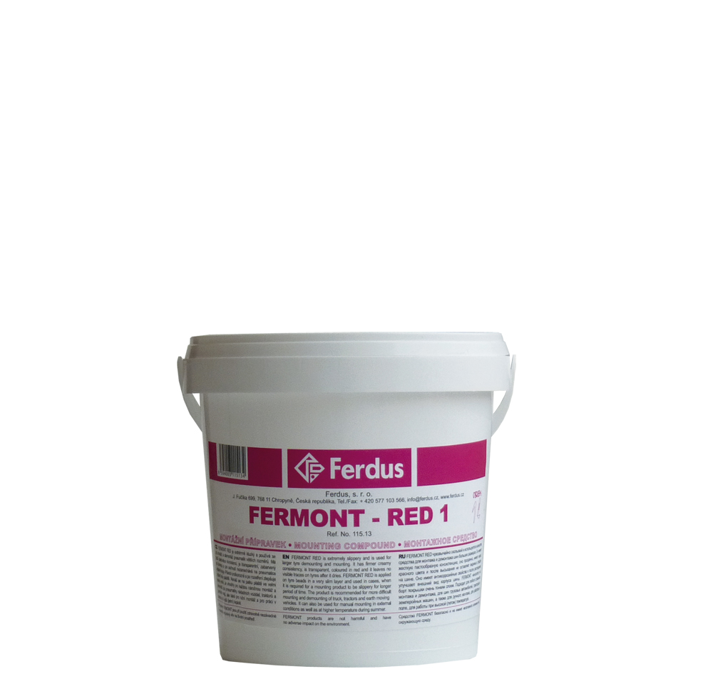 Montážní přípravek FERMONT RED 5, 5000 ml - Ferdus 115.15 Objem: 1 L