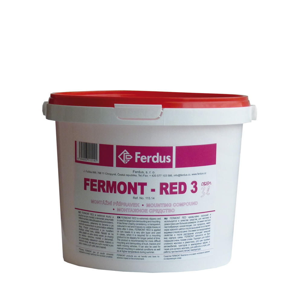Montážní přípravek FERMONT RED 5, 5000 ml - Ferdus 115.15 Objem: 3 L