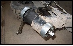 Přípravek pro nalisování silentbloku Octavia, G4, A3