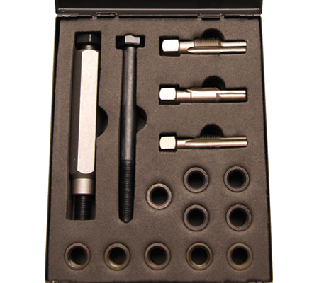 Sada na opravu závitů žhavicích svíček M10x1.0 - QUATROS QS14144