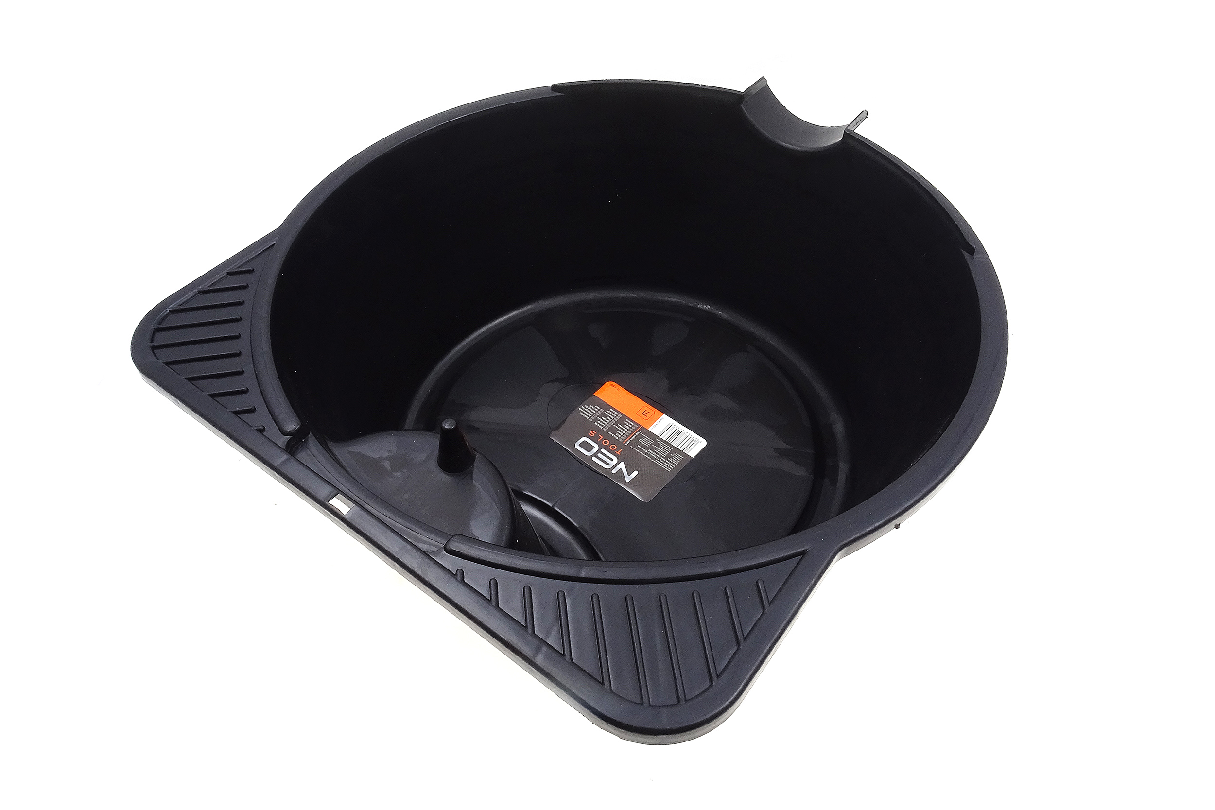 Záchytná vana na olej a provozní kapaliny 7 l, plastová, odkapávač na filtr - NEO tools