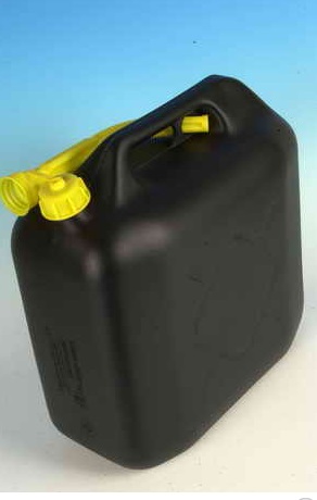 Kanystr plastový 20l - černý