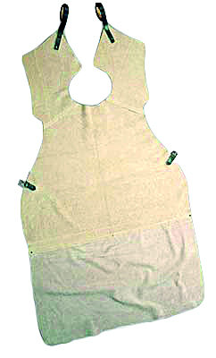 Zástěra svářečská, d. 132 cm, š. 84cm