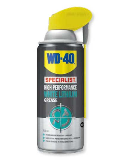 WD-40 Specialist - bílá lithiová vazelína ve spreji, 400 ml