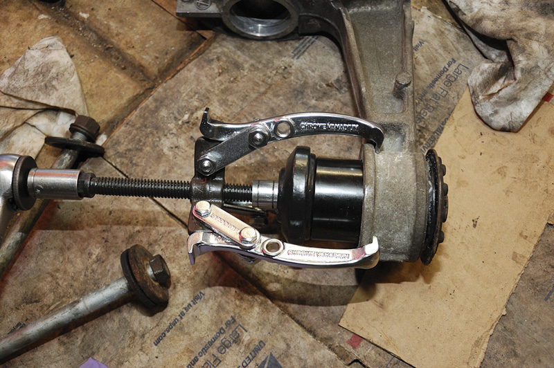 Univerzální tříramenný stahovák 75 mm - Genborx SN0102-1/75