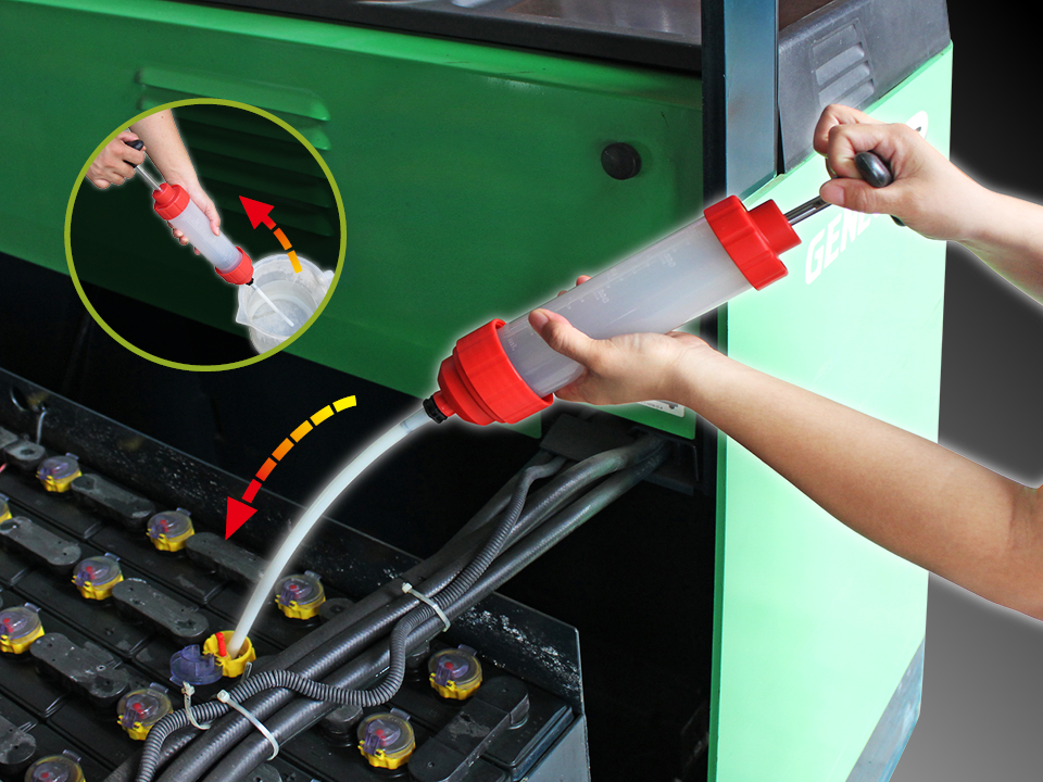 Ferdus Ruční plnička a odsávačka, průhledná 350ml – CJ-2180