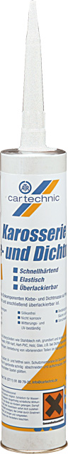 Karosářský tmel bílý 310 ml - Cartechnic
