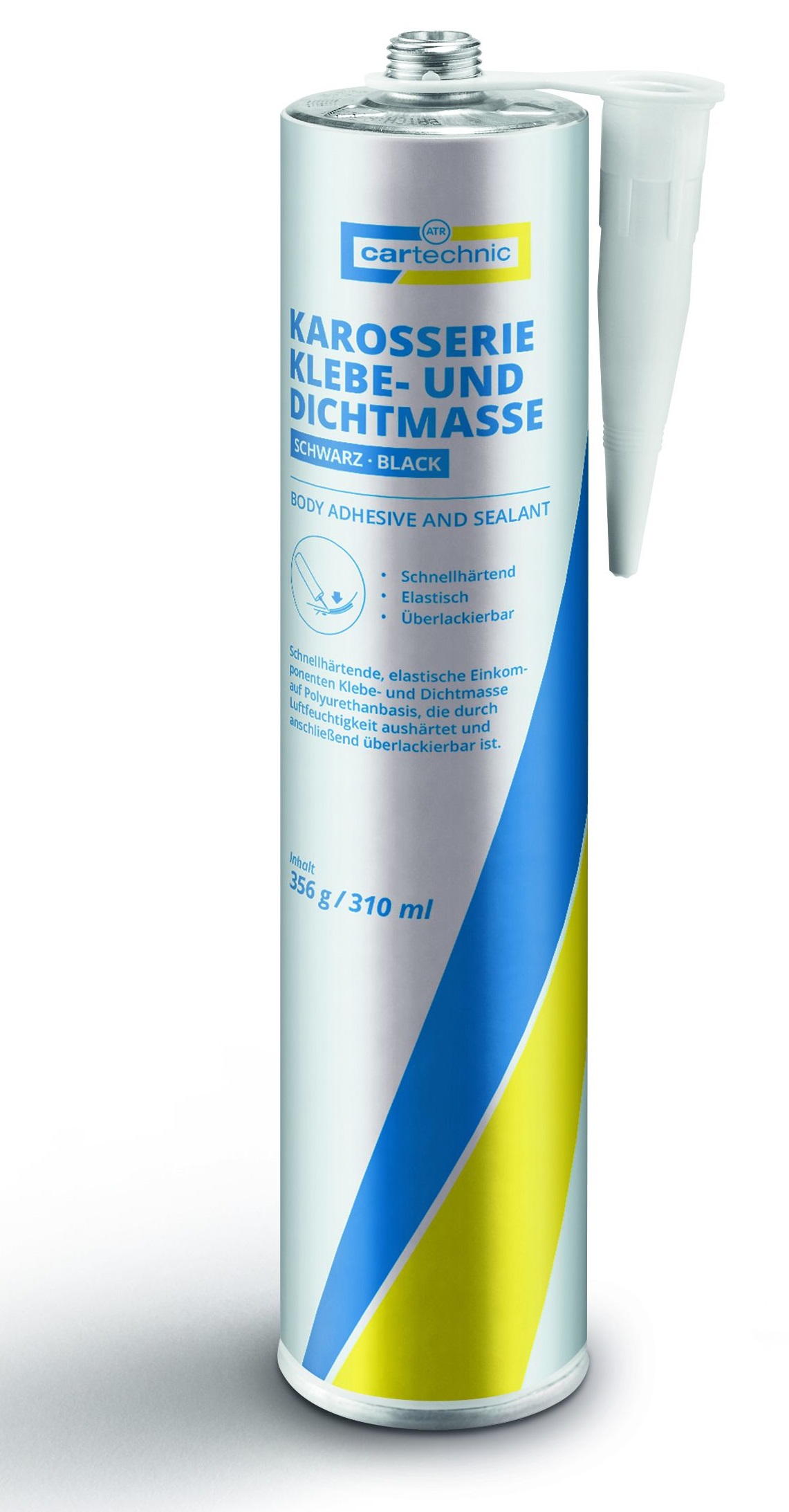 Karosářský tmel černý 310 ml - Cartechnic