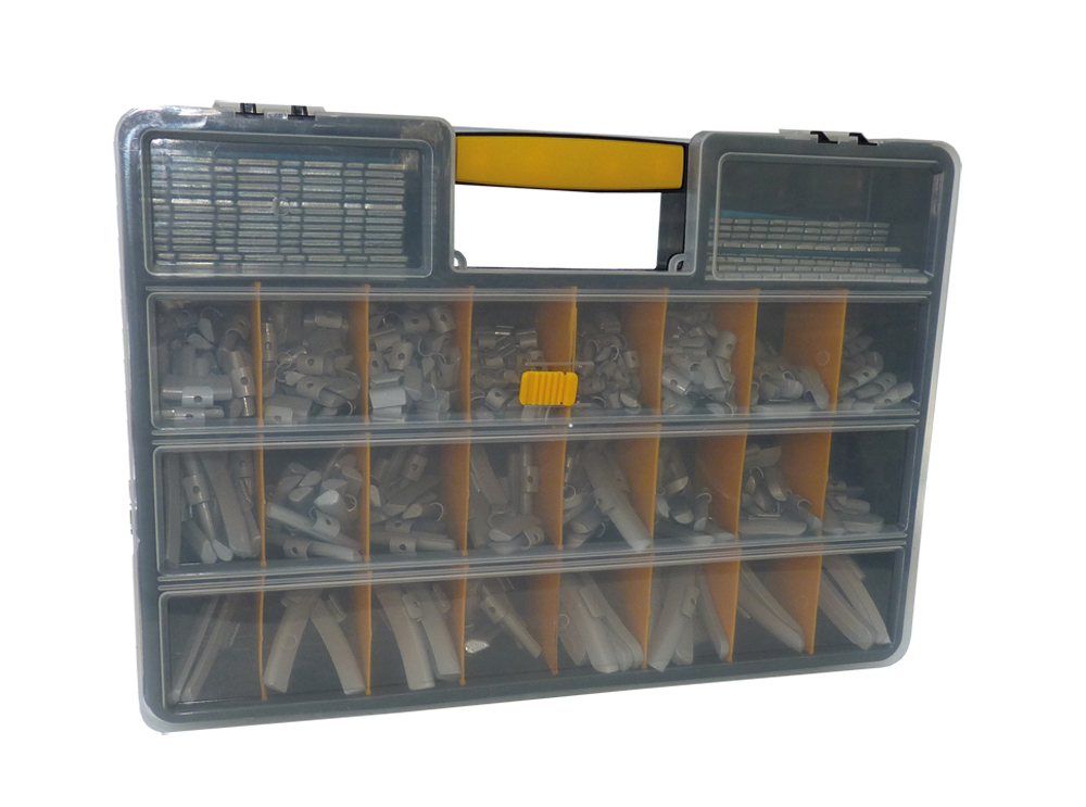 Ferdus Kufr s vyvažovacím závažím 24 přihrádek 450 x 320 x 80 mm