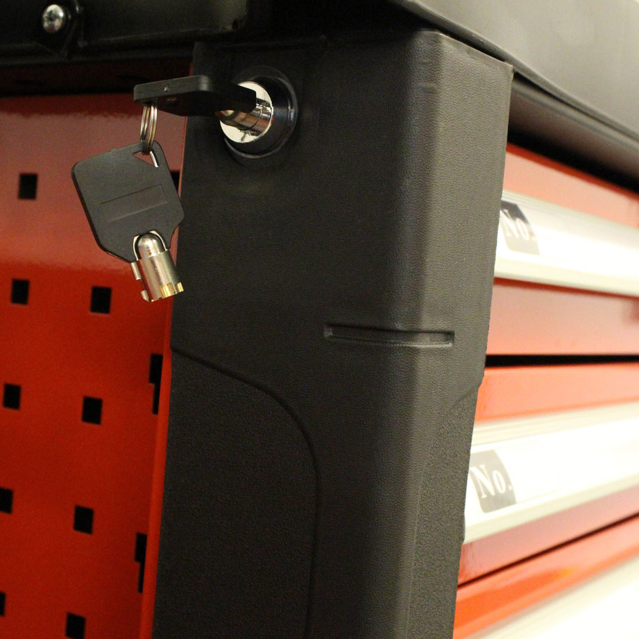 Dílenský pojizdný montážní vozík 6 zásuvek