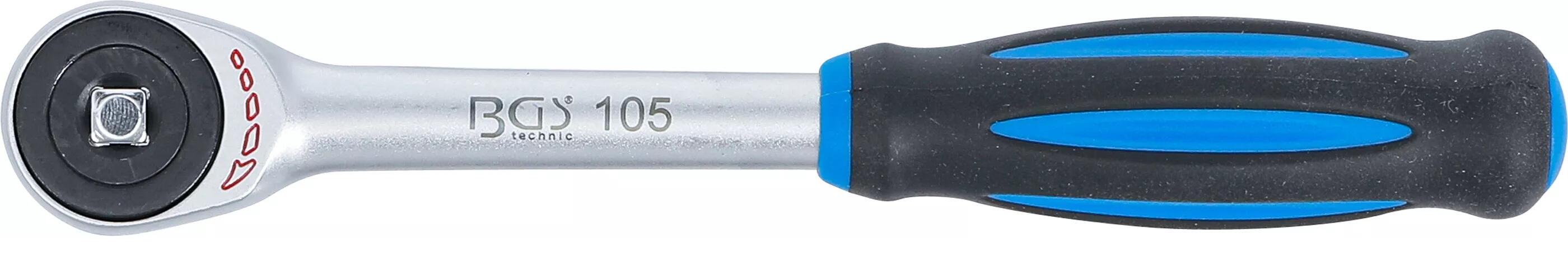 BGS technic Ráčna 1/4" s otočnou rukojetí a posuvným čtyřhranem - BGS 105 (obrázek 8)