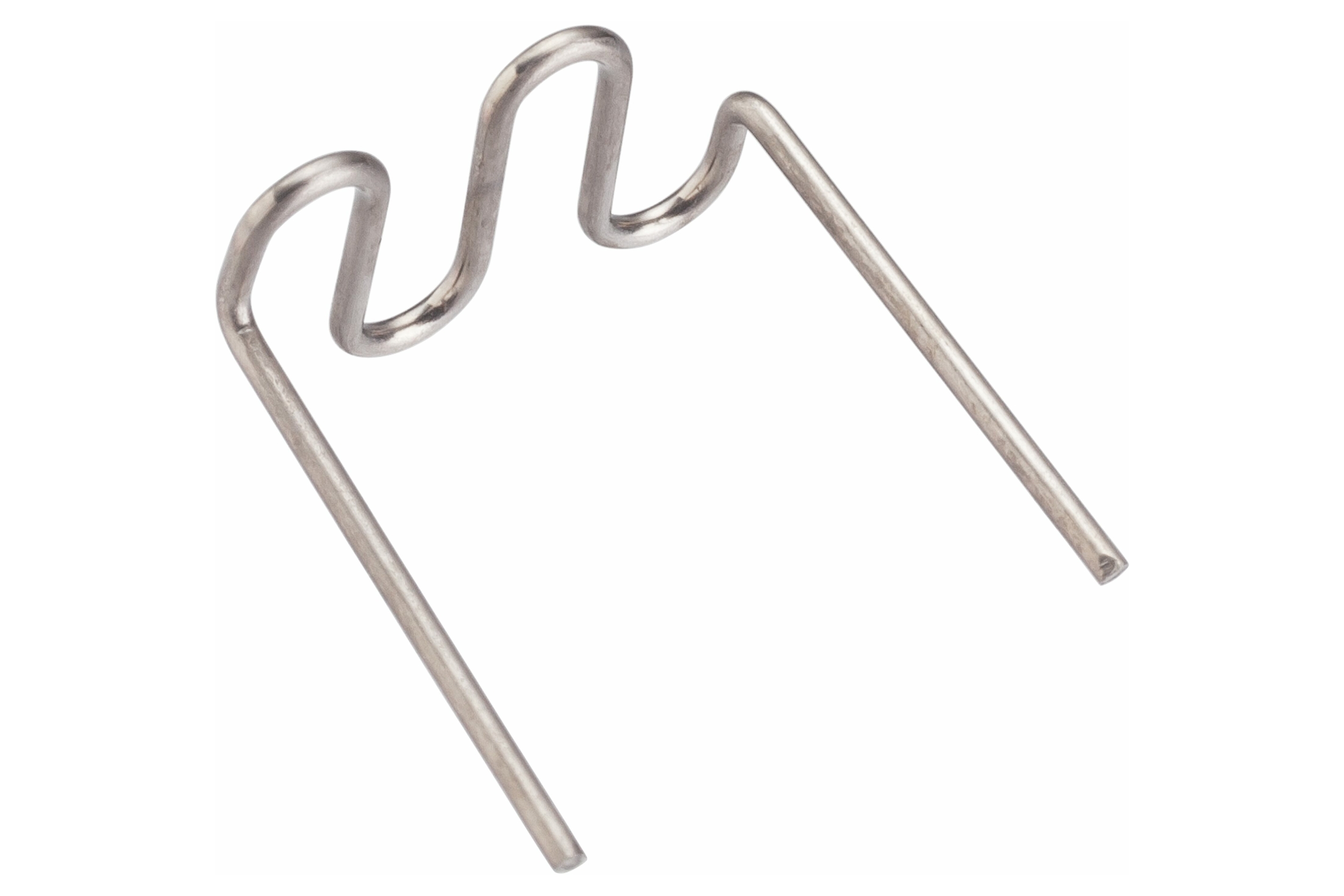 Sponky na sváření plastů, tvar U, průměr 0,6 mm, sada 100 ks - VIGOR V3676