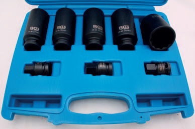 BGS technic Hlavice 1/2" pro náhonové hřídele 8ks- BGS 5335