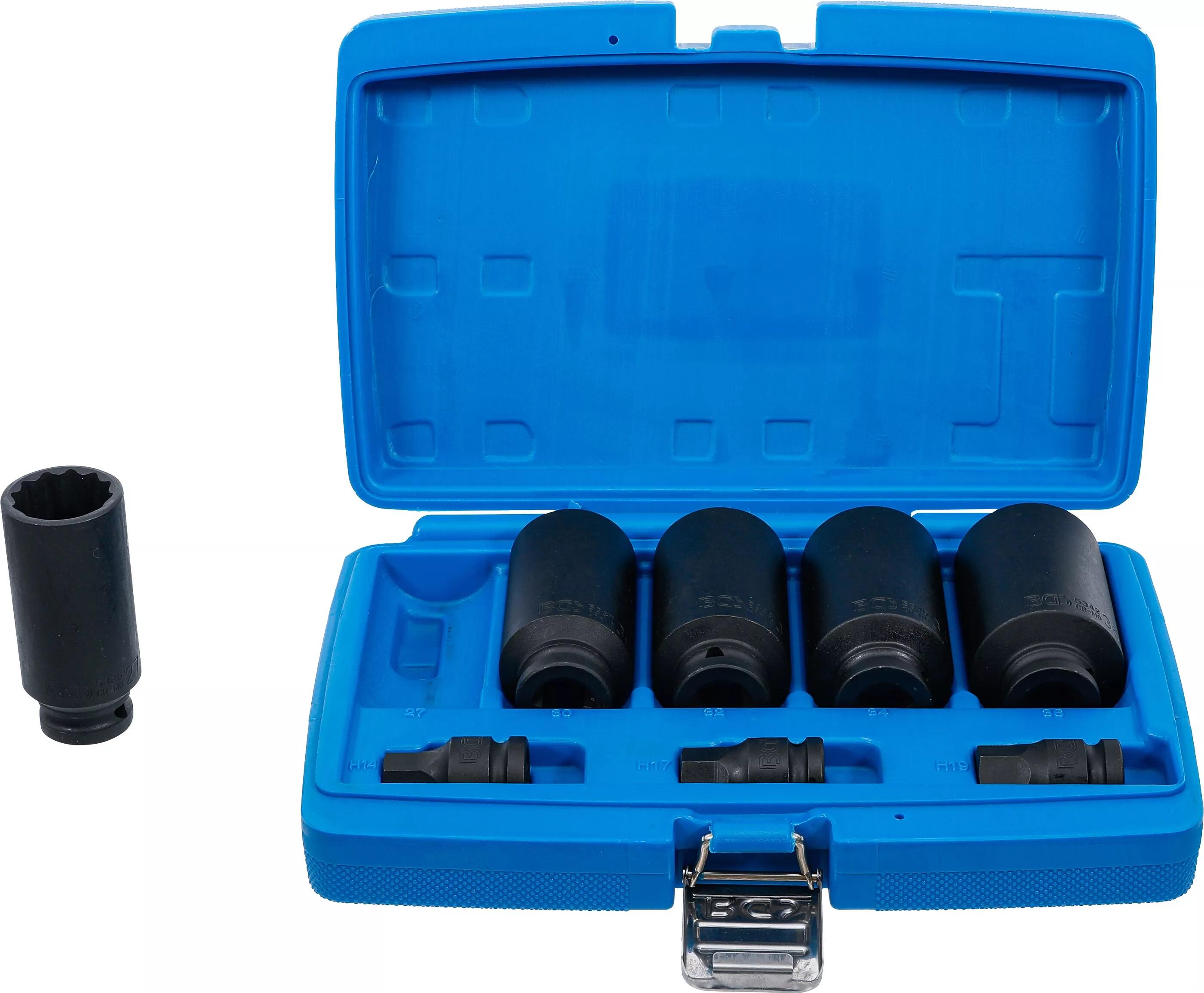 BGS technic Hlavice 1/2" pro náhonové hřídele 8ks- BGS 5335 (obrázek 3)