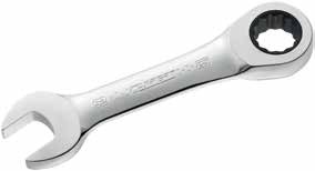 Krátké očkoploché kompaktní ráčnové klíče(různé velikosti 10mm-19mm) Tona Expert