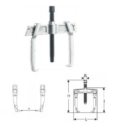 Dvouramenný stahovák (různé velikosti) - Tona Expert