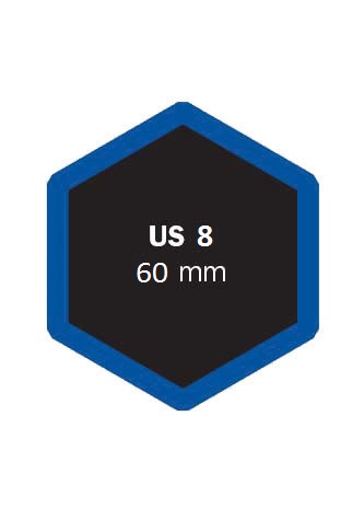 Univerzální opravná vložka US 10 80 mm - 1 kus - Ferdus 4.27 Varianta: US 8 60 mm. 1 ks