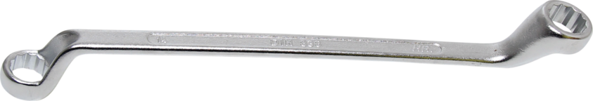 BGS technic Klíč očkový tvrzený, vyhnutý - BGS 1214-14x15 Velikost: 14x15 mm