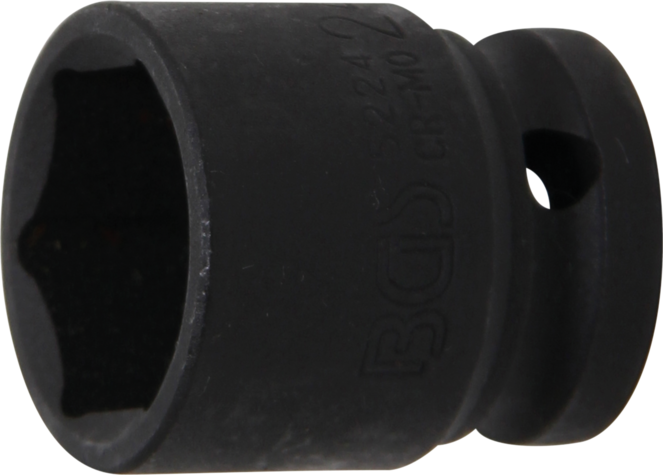 BGS technic Nástrčná hlavice 1/2" tvrzená, 6tihranná 10 mm- BGS 5210 Velikost: 24 mm