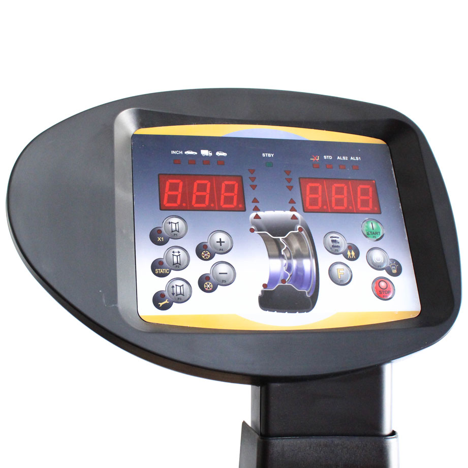 Ferdus Vyvažovačka automobilových kol CB46, 8″-35″, nákladní a osobní, s pneumatickým zvedákem