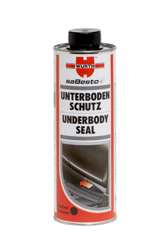 WURTH Ochrana podvozku Wurth, přelakovatelná černá 1000ml