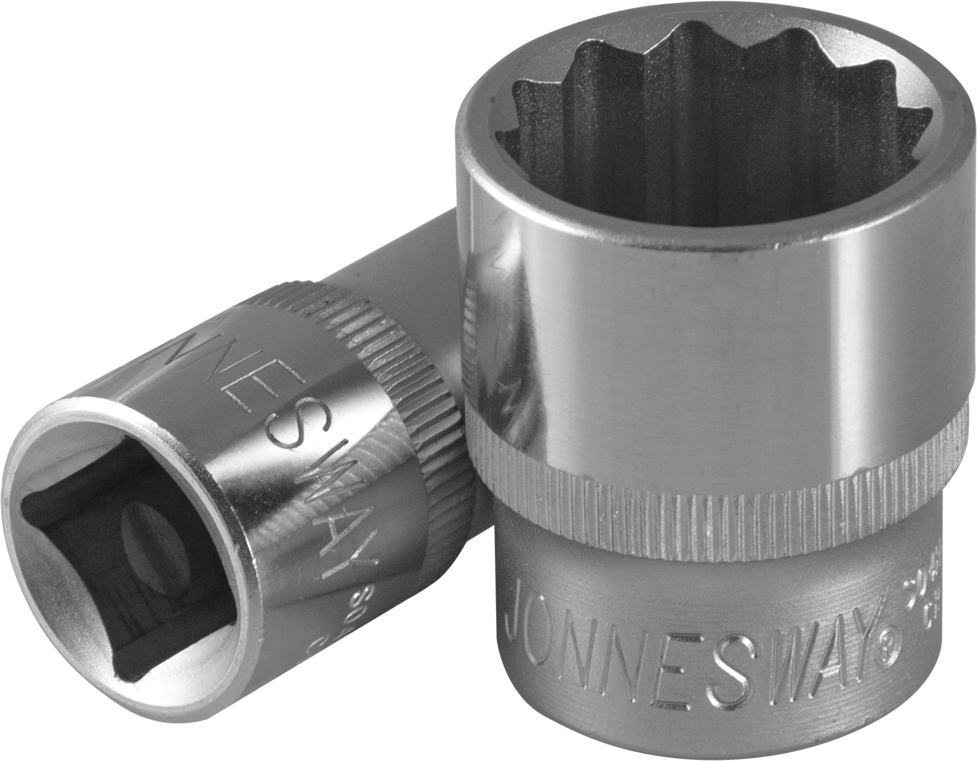 Nástrčné hlavice 1/2",12-hranné, různé velikosti - JONNESWAY Velikost: 26