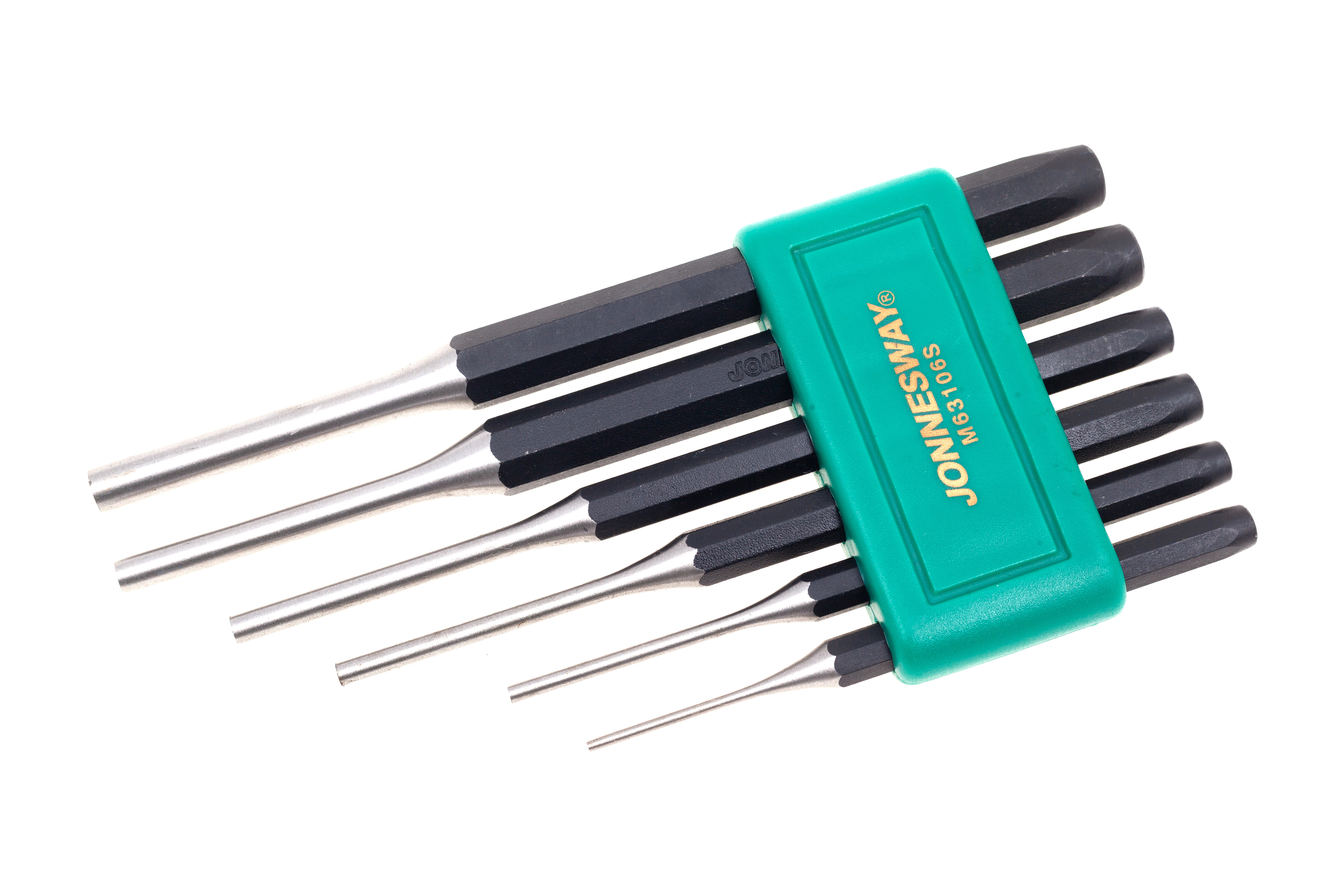 Vyrážeče čepů 2-8 mm, sada 6 ks – JONNESWAY M63106S