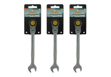 Ráčnové očkoploché klíče s kloubem, velikosti 8-24 mm - JONNESWAY Velikost: 24 mm