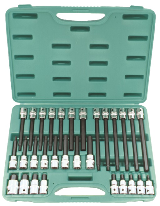 Sada zástrčných hlavic 1/2" Imbus, 30 ks - JONNESWAY S09H4930S