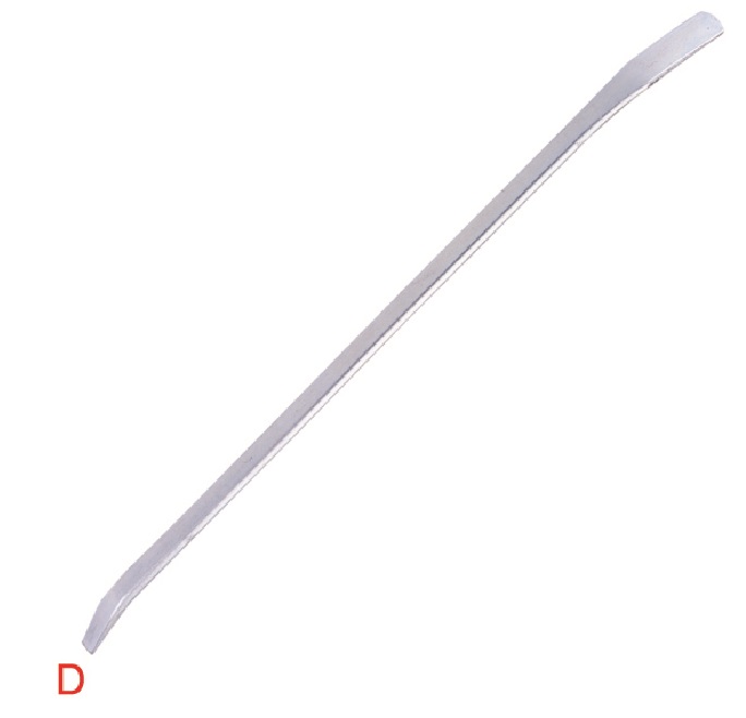 Karosářské páčidlo oboustranné, zahnuté 45 stupňů, délka 380 mm - JONNESWAY AB030068A Varianta: rovné. délka 750 mm
