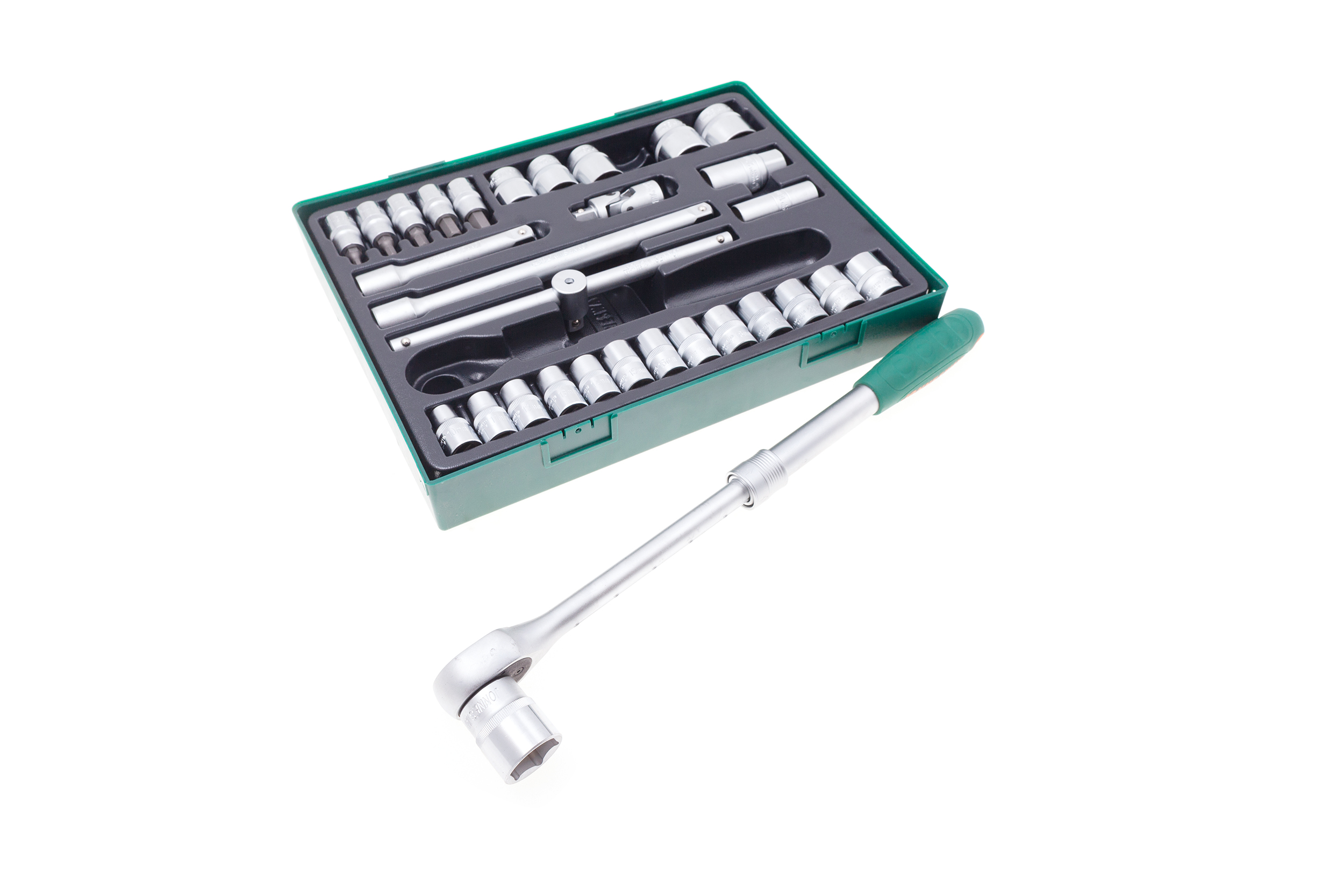 Gola sada 1/2", 10 - 32 mm, 31 kusů v kazetě - JONNESWAY S04H4131SP