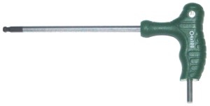 Zástrčný klíč Imbus s kuličkou a T rukojetí, velikost 5x150 - JONNESWAY H10MB5150 Velikost: 6x150 mm