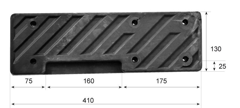 Ferdus Opěrná guma, pro zouvačky typů LC