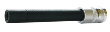 Nástrčné hlavice Torx E, 1/2", extra dlouhé 140 mm, různé velikosti - JONNESWAY Velikost: E10