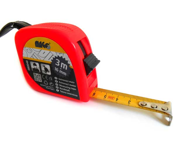 Metr svinovací 3m x 16 mm
