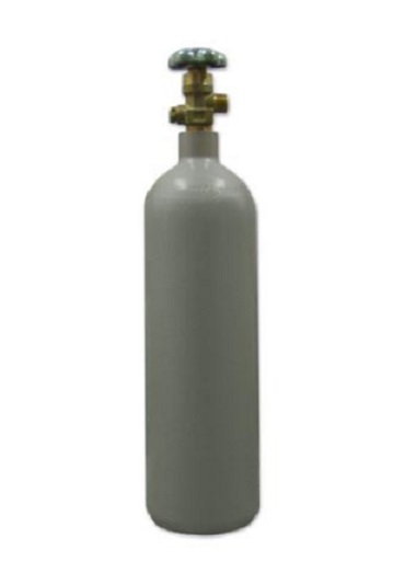 MDtools Plynová tlaková láhev CO2, 2 litry, 50 Bar, náplň 1,5 kg, plná, závit W21,8, s víčkem