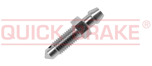 QUICK BRAKE Odvzdušňovací šroub M7x1, délka 33 mm, na brzdové vedení