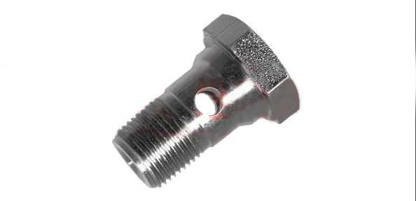 QUICK BRAKE Šroub dutý, upevňovací M12x1, délka 28 mm, tzv. banjo šroub, na brzdy