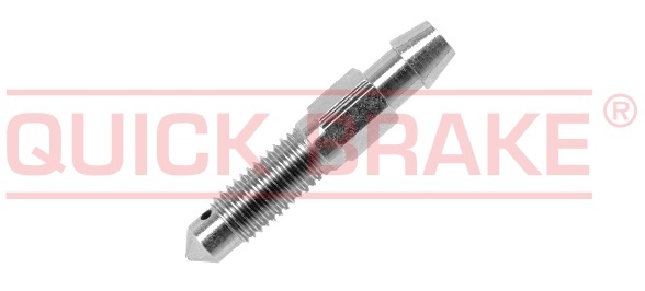 QUICK BRAKE Odvzdušňovací šroub M7x1, délka 38,3 mm, na brzdové vedení