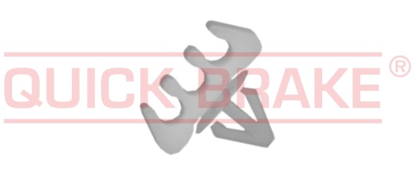 Držák, úchyt brzdového vedení 3 x 3/16" / 5 mm