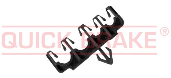 Držák, úchyt brzdového vedení 2 x 3/16" / 5 mm a 2 x 5/16" / 8 mm