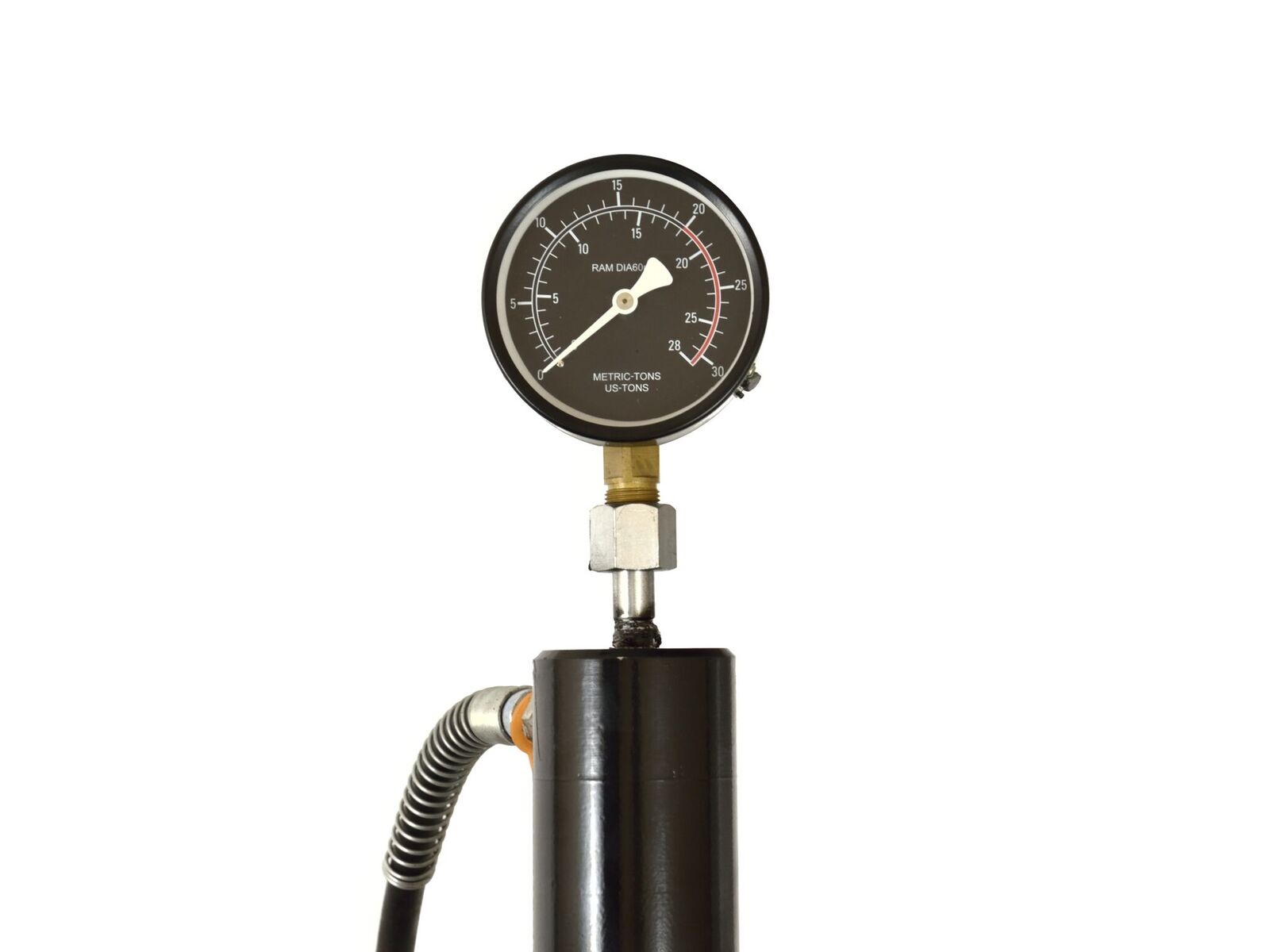 Hydraulický dílenský lis 20t, s manometrem