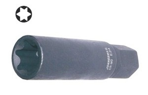 Nástrčná hlavice TORX E20, úderová, úchyt 22 mm - JONNESWAY AI050113-E20 Velikost: E24