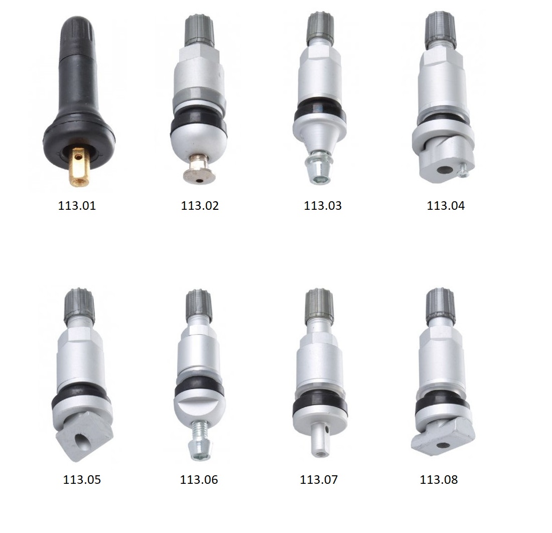 Ventily TPMS, hliníkový 113.02 - Ferdus