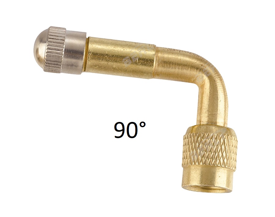 Prodloužení ventilu kovové, zahnuté 5644292-135, úhel 135 stupňů - Ferdus 11.146 Úhel zahnutí: 90 °