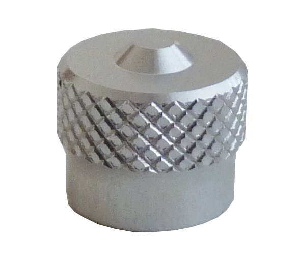 Ventilové čepičky hliníkové, různé barvy - Ferdus Barva: modrá