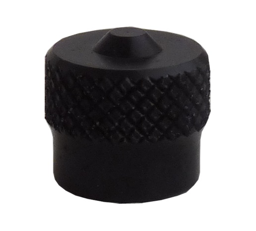 Ventilové čepičky hliníkové, různé barvy - Ferdus Barva: černá